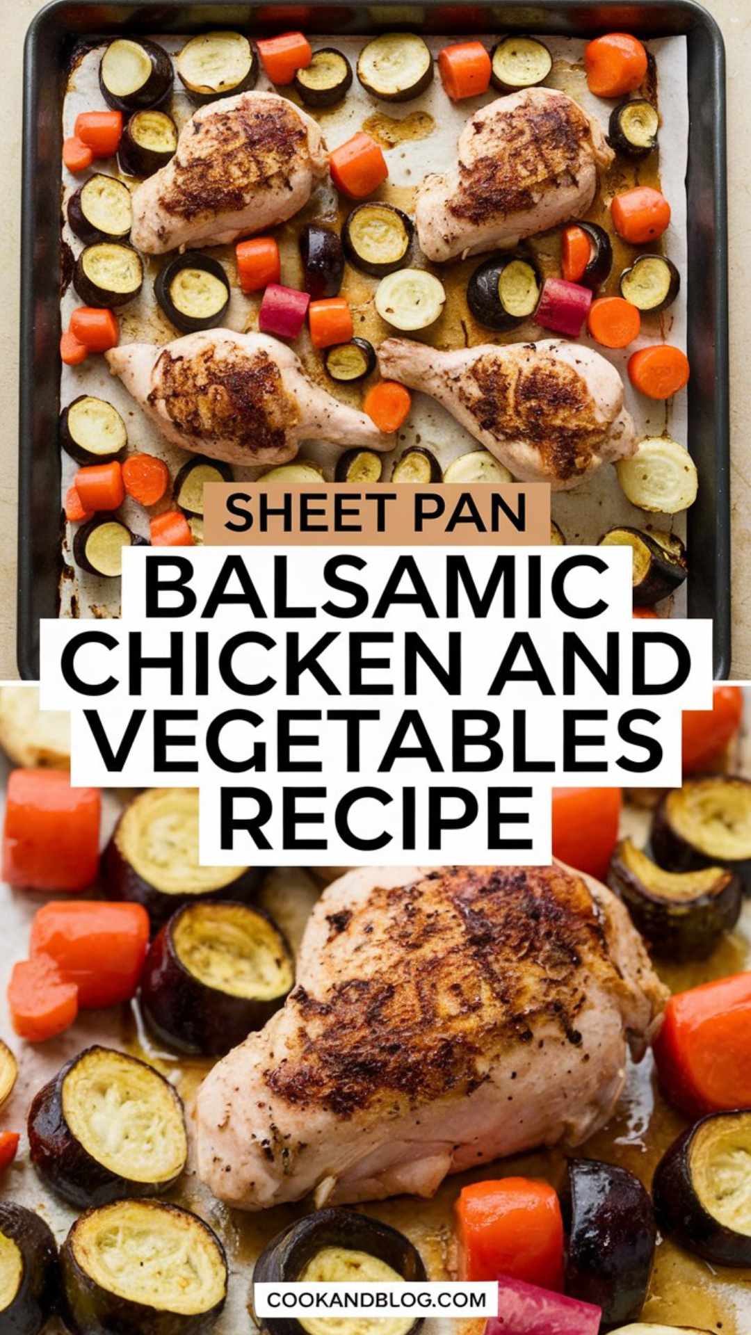 Sheet Pan Balsamic Chicken and Vegetables Recipe Sheet Pan Balsamic Chicken and Vegetables Recipe
