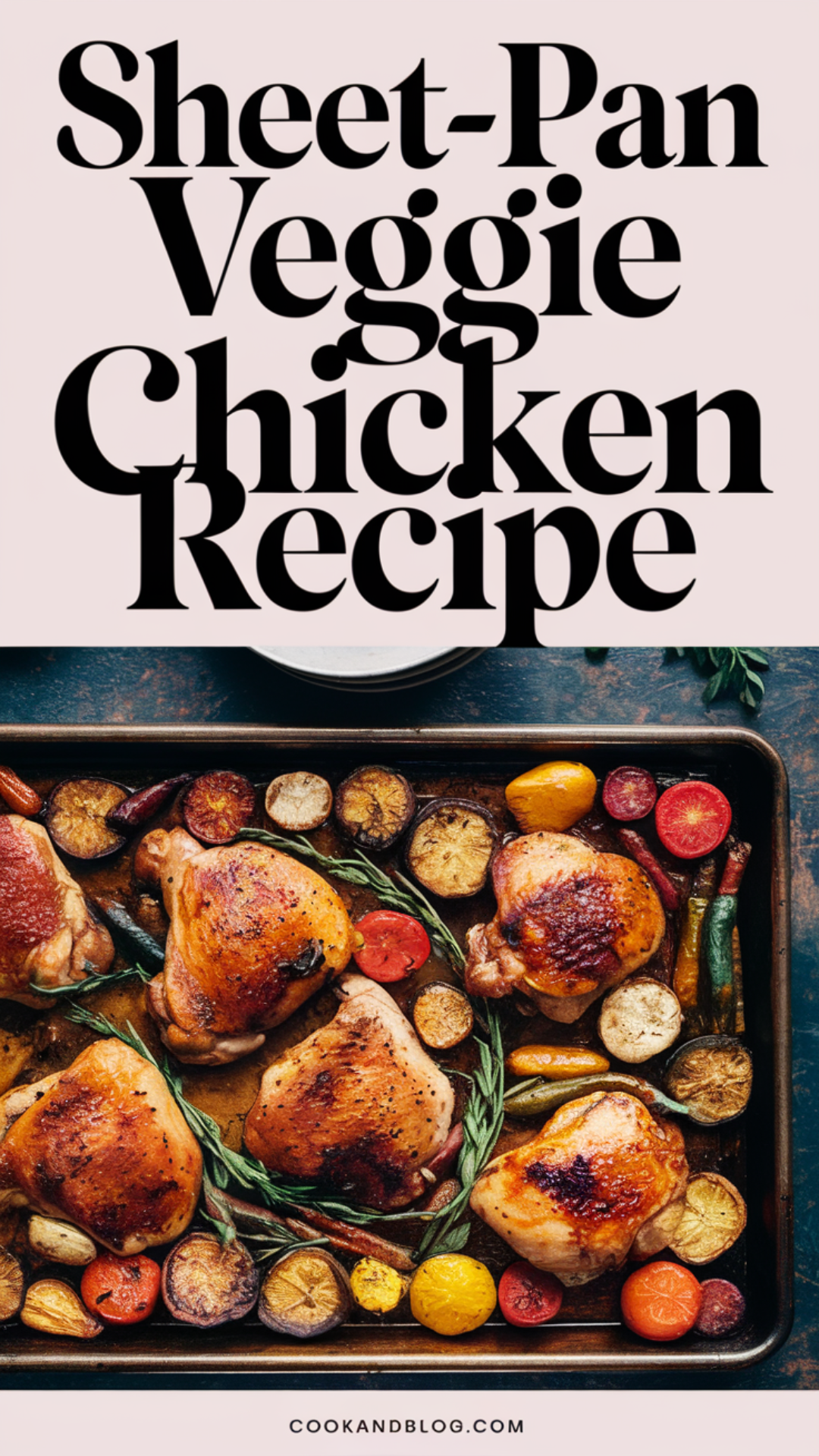 Sheet-Pan Veggie Chicken Recipe Sheet-Pan Veggie Chicken Recipe