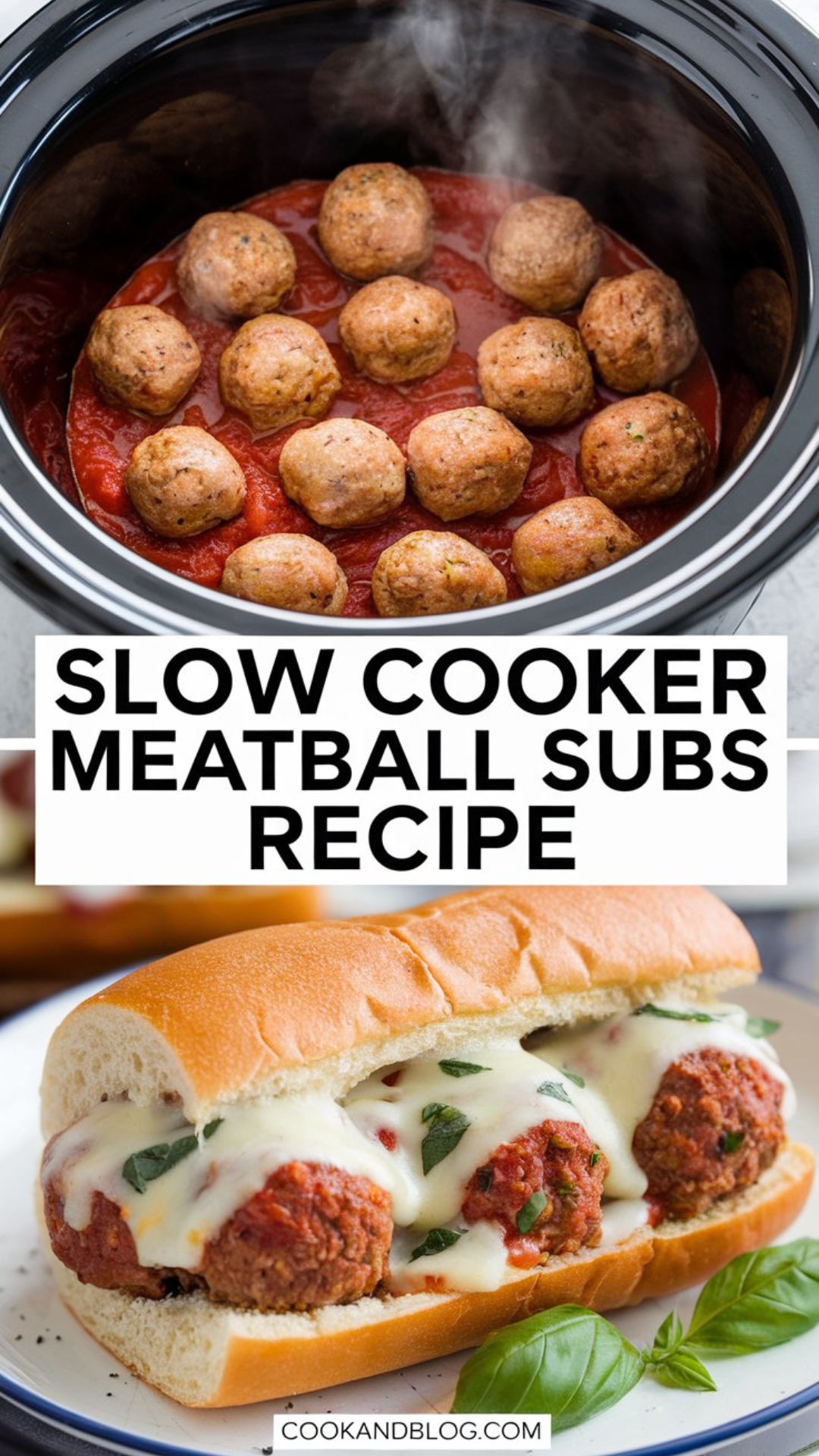 Slow Cooker Meatball Subs Recipe Slow Cooker Meatball Subs Recipe