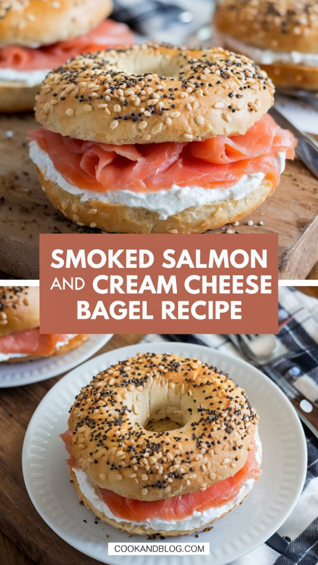 Smoked Salmon and Cream Cheese Bagel Recipe Smoked Salmon and Cream Cheese Bagel Recipe