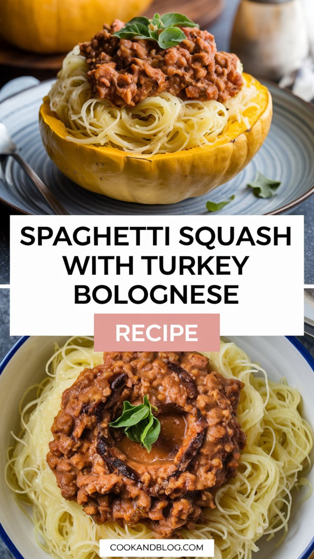 Spaghetti Squash with Turkey Bolognese Recipe Spaghetti Squash with Turkey Bolognese Recipe