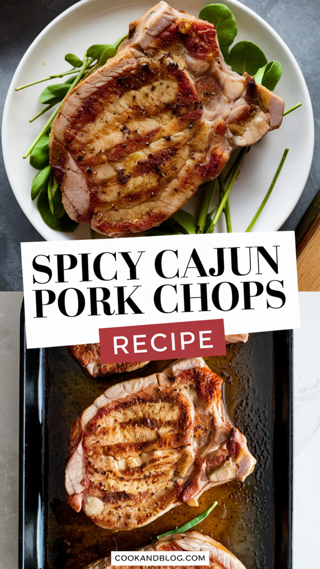 Spicy Cajun Pork Chops Recipe Spicy Cajun Pork Chops Recipe
