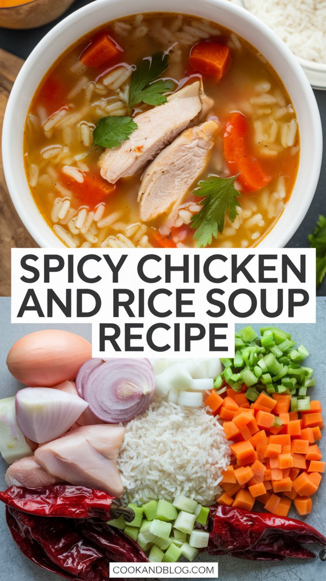 Spicy Chicken and Rice Soup Recipe Spicy Chicken and Rice Soup Recipe