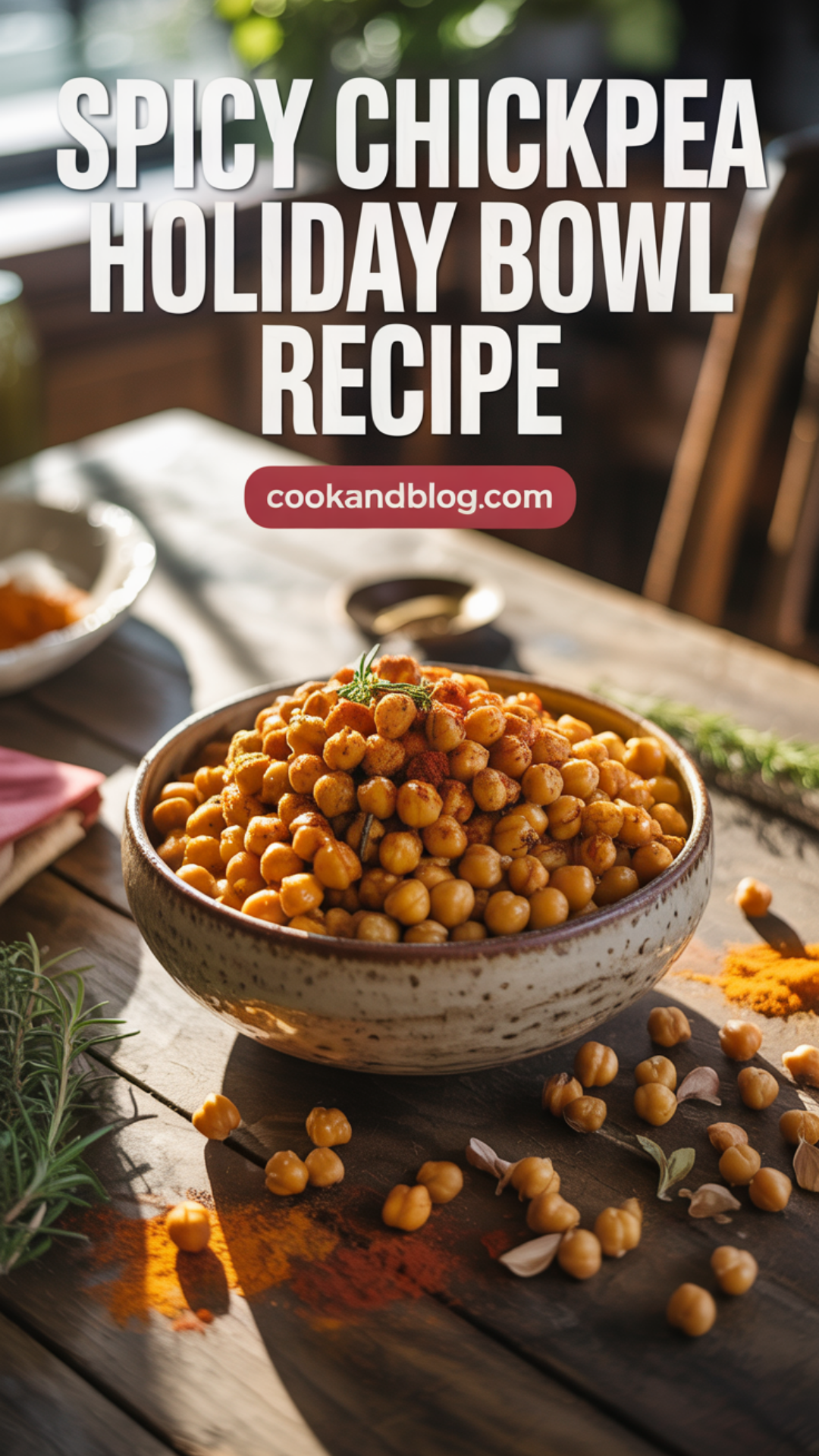 Spicy Chickpea Holiday Bowl Recipe