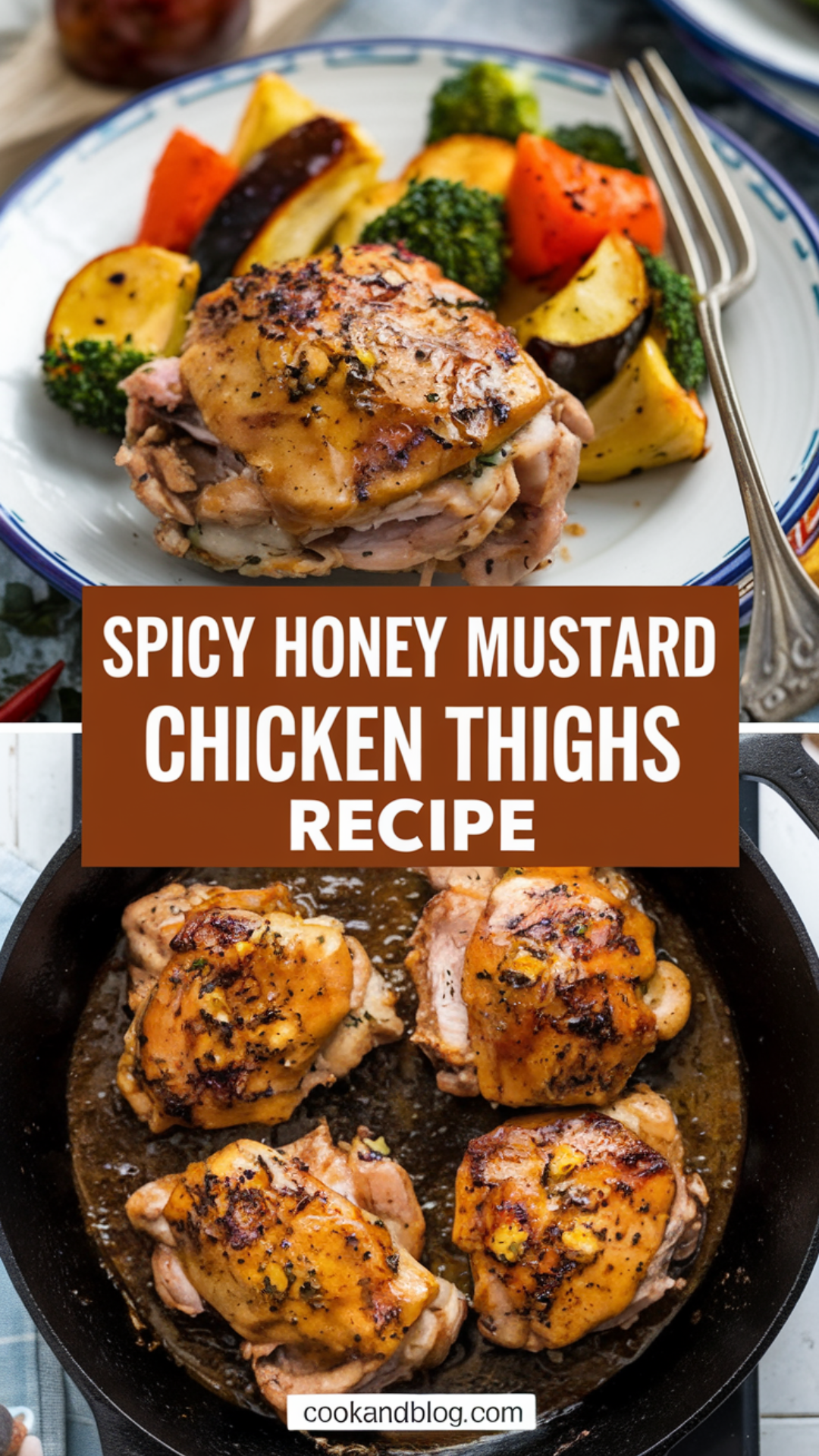 Spicy Honey Mustard Chicken Thighs Recipe Spicy Honey Mustard Chicken Thighs Recipe