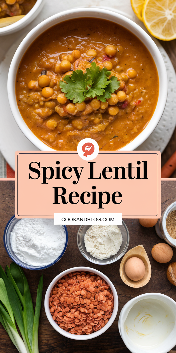 Spicy Lentil Curry Recipe