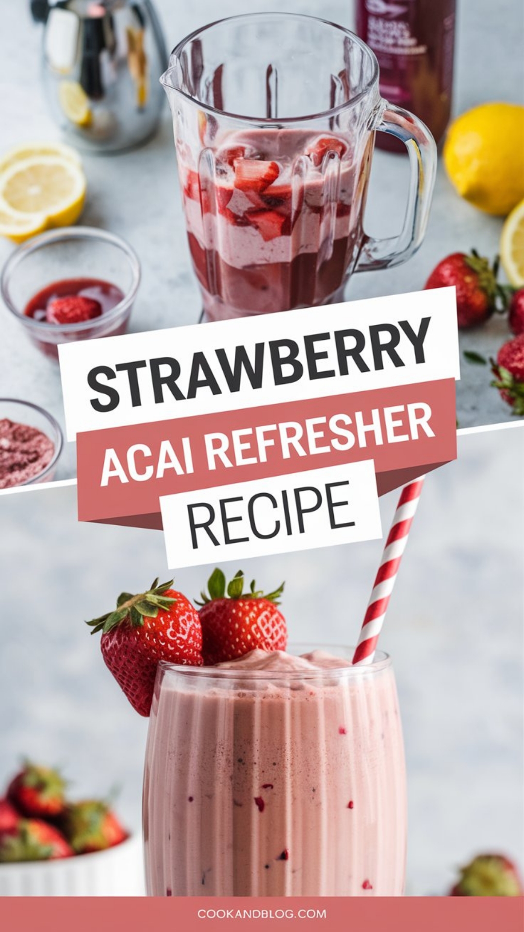 Strawberry Acai Refresher Recipe Strawberry Acai Refresher Recipe