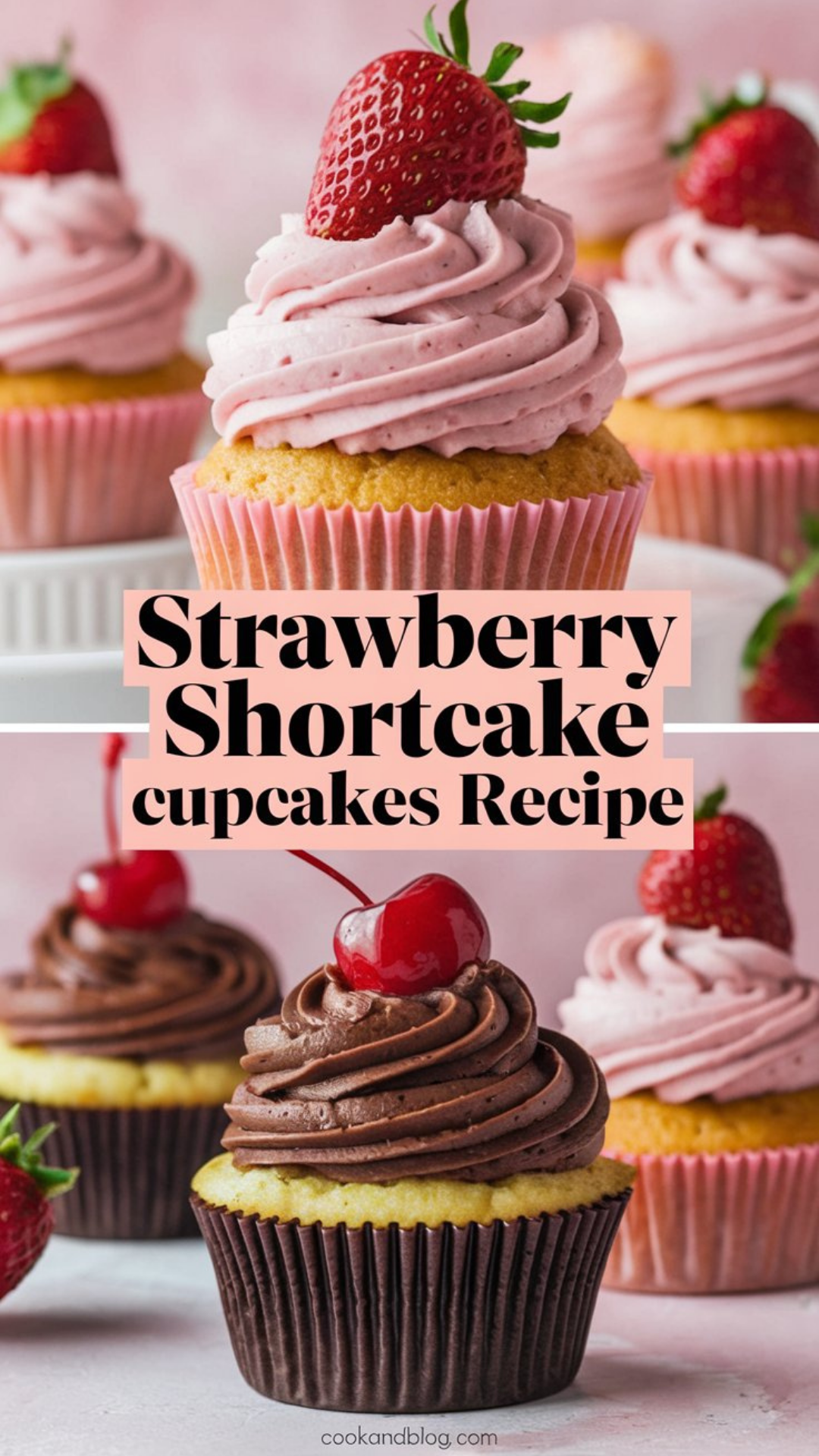 Strawberry Shortcake Cupcakes Recipe