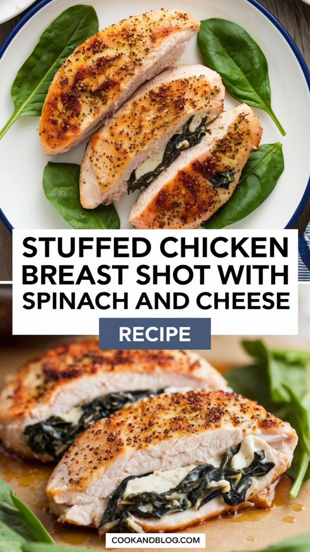 Stuffed Chicken Breast with Spinach and Cheese Recipe Stuffed Chicken Breast with Spinach and Cheese Recipe