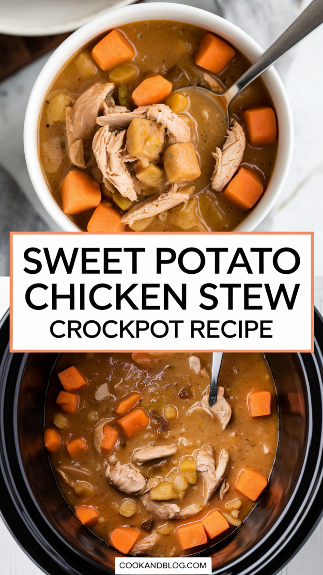Sweet Potato Chicken Stew Crockpot Recipe
