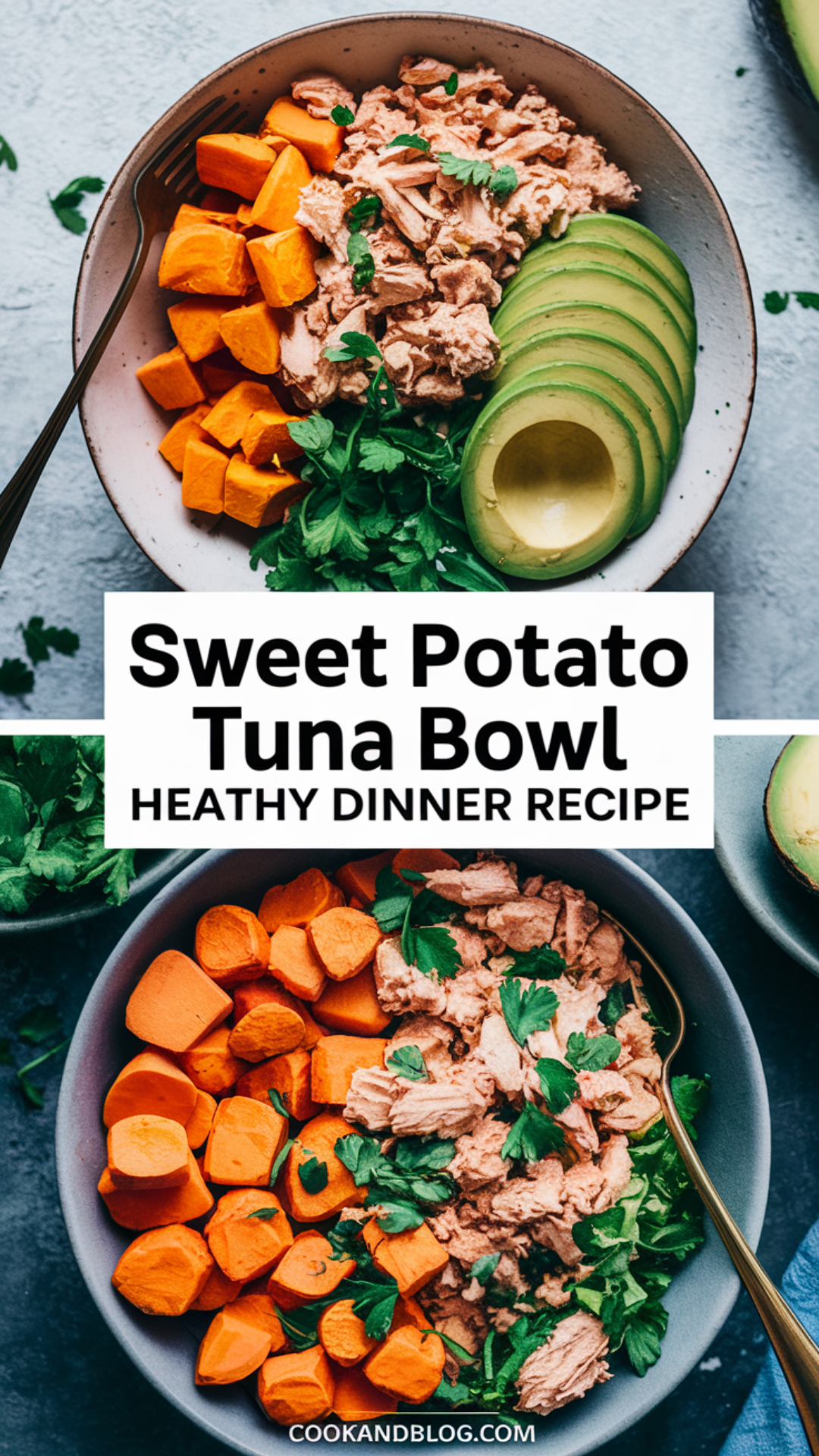 Sweet Potato Tuna Bowl Healthy Dinner Recipe Sweet Potato Tuna Bowl Healthy Dinner Recipe