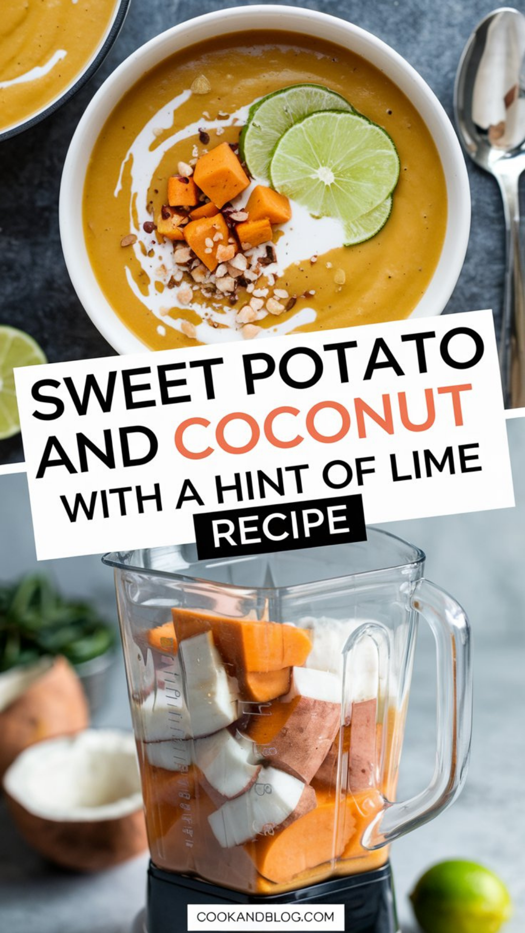 Sweet Potato and Coconut Soup with a Hint of Lime Recipe Sweet Potato and Coconut Soup with a Hint of Lime Recipe