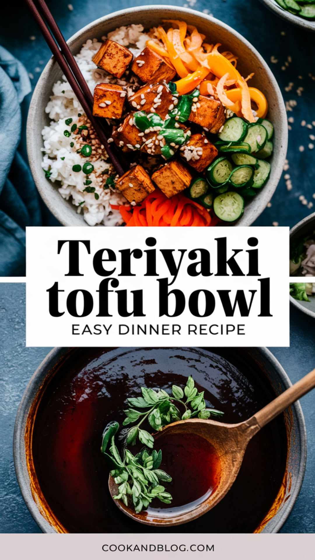 Teriyaki Tofu Bowl Easy Dinner Recipe Teriyaki Tofu Bowl Easy Dinner Recipe