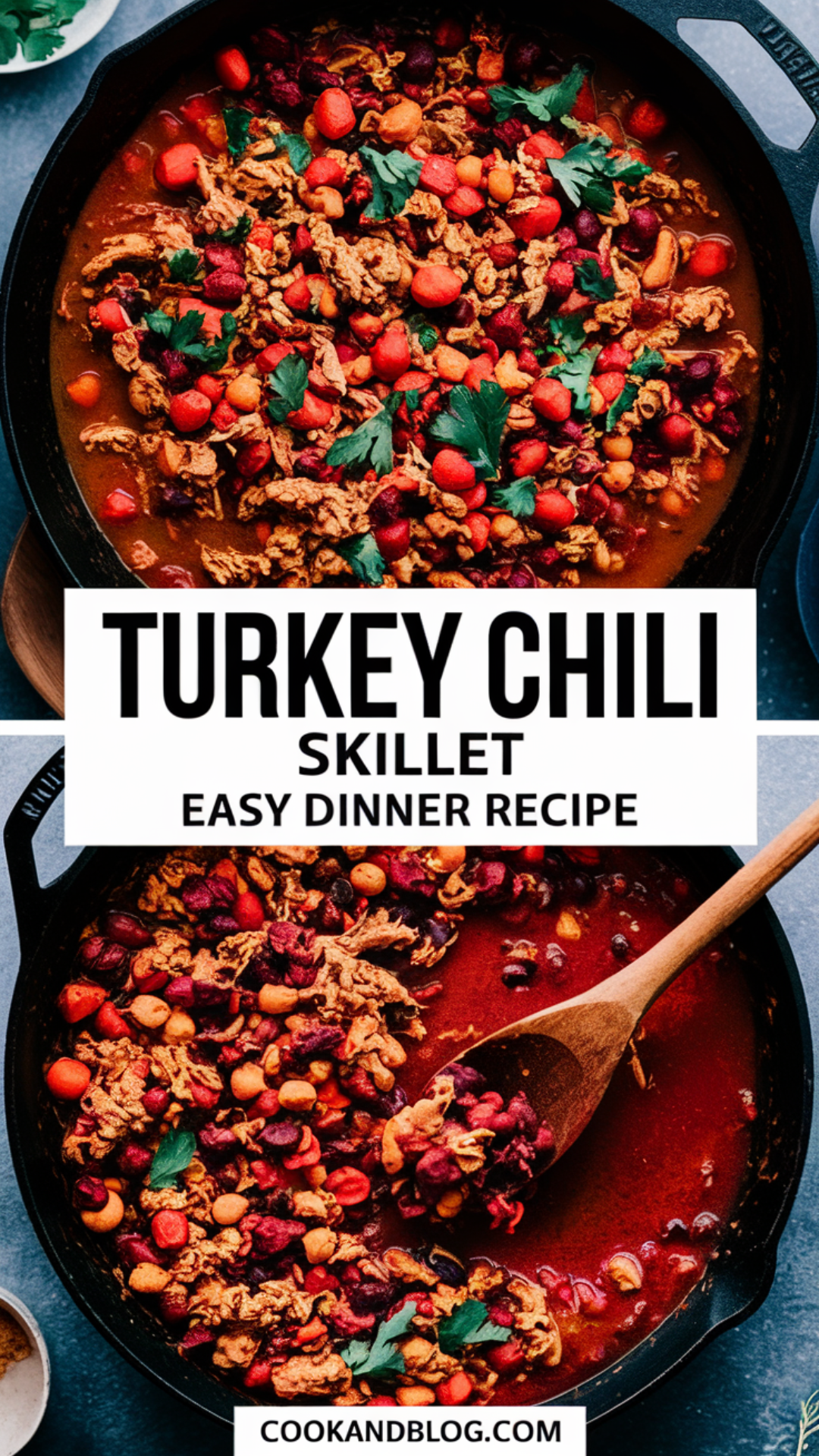 Turkey Chili Skillet Easy Dinner Recipe Turkey Chili Skillet Easy Dinner Recipe