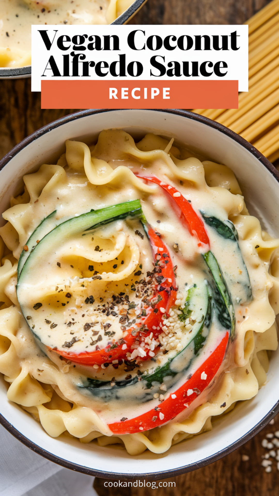 Vegan Coconut Alfredo Sauce Recipe