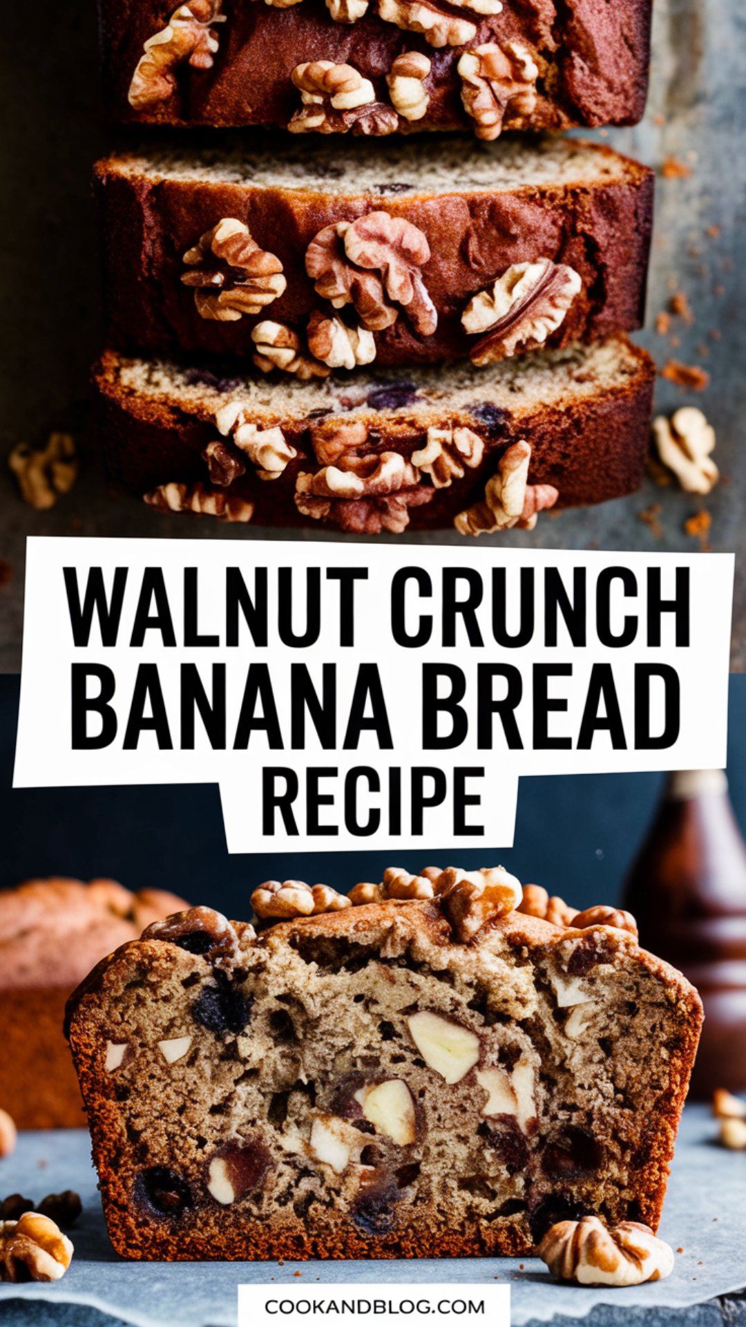 Walnut Crunch Banana Bread Recipe Walnut Crunch Banana Bread Recipe
