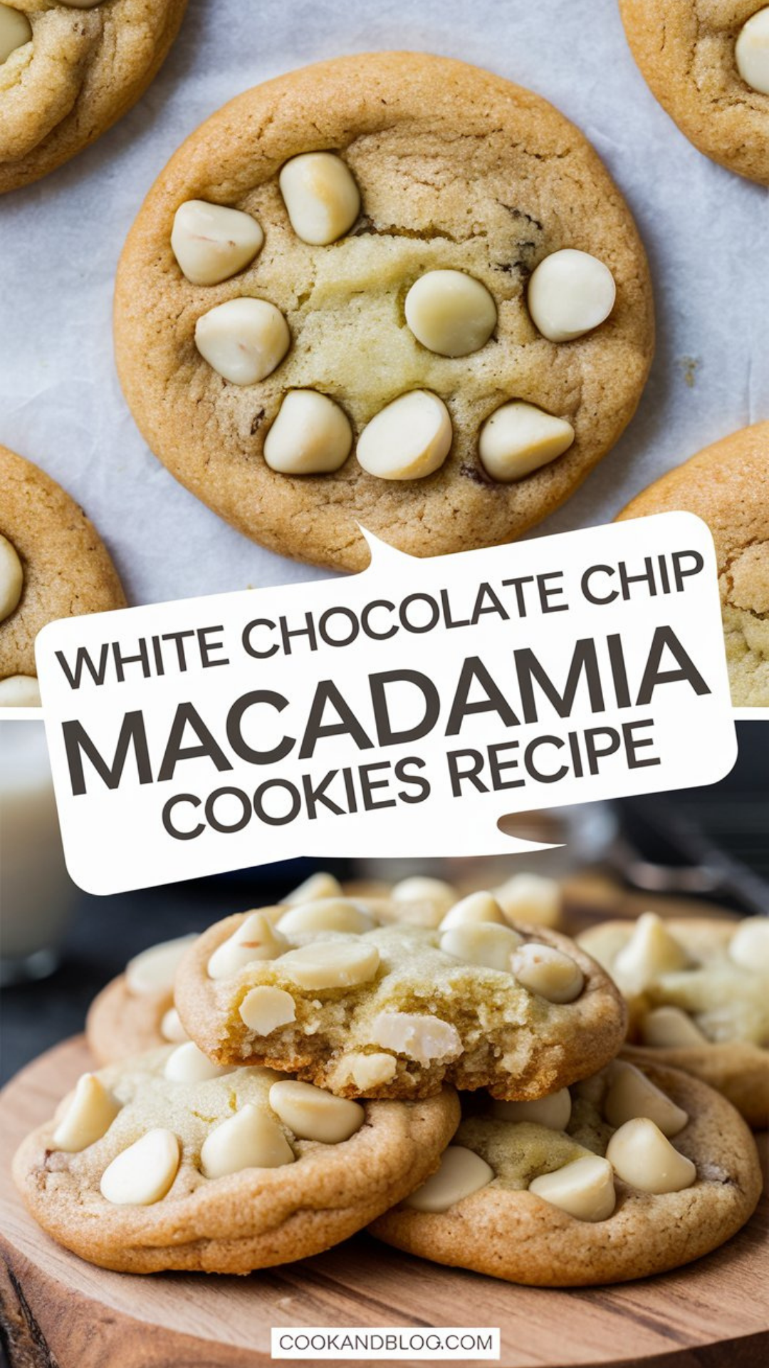 White Chocolate Chip Macadamia Cookies Recipe White Chocolate Chip Macadamia Cookies Recipe