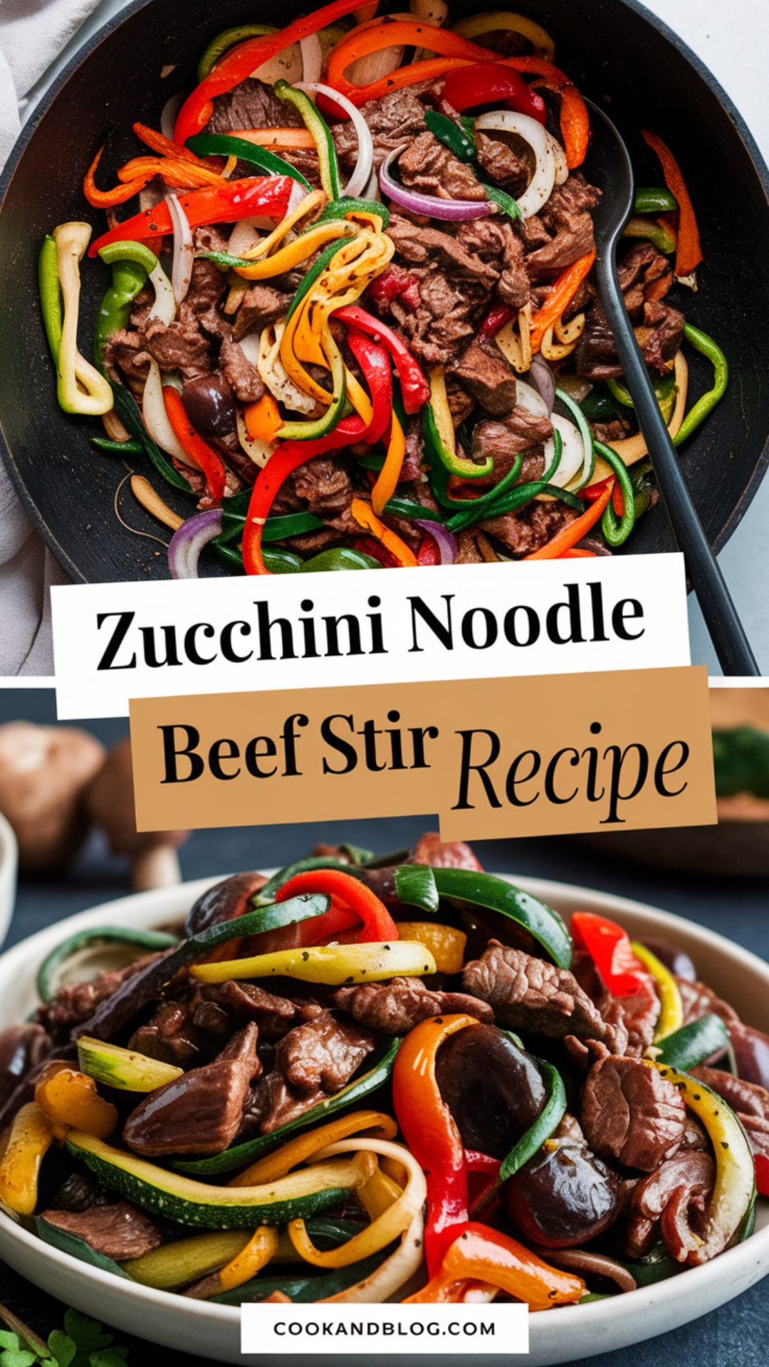 Zucchini Noodle Beef Stir-Fry Recipe Zucchini Noodle Beef Stir-Fry Recipe