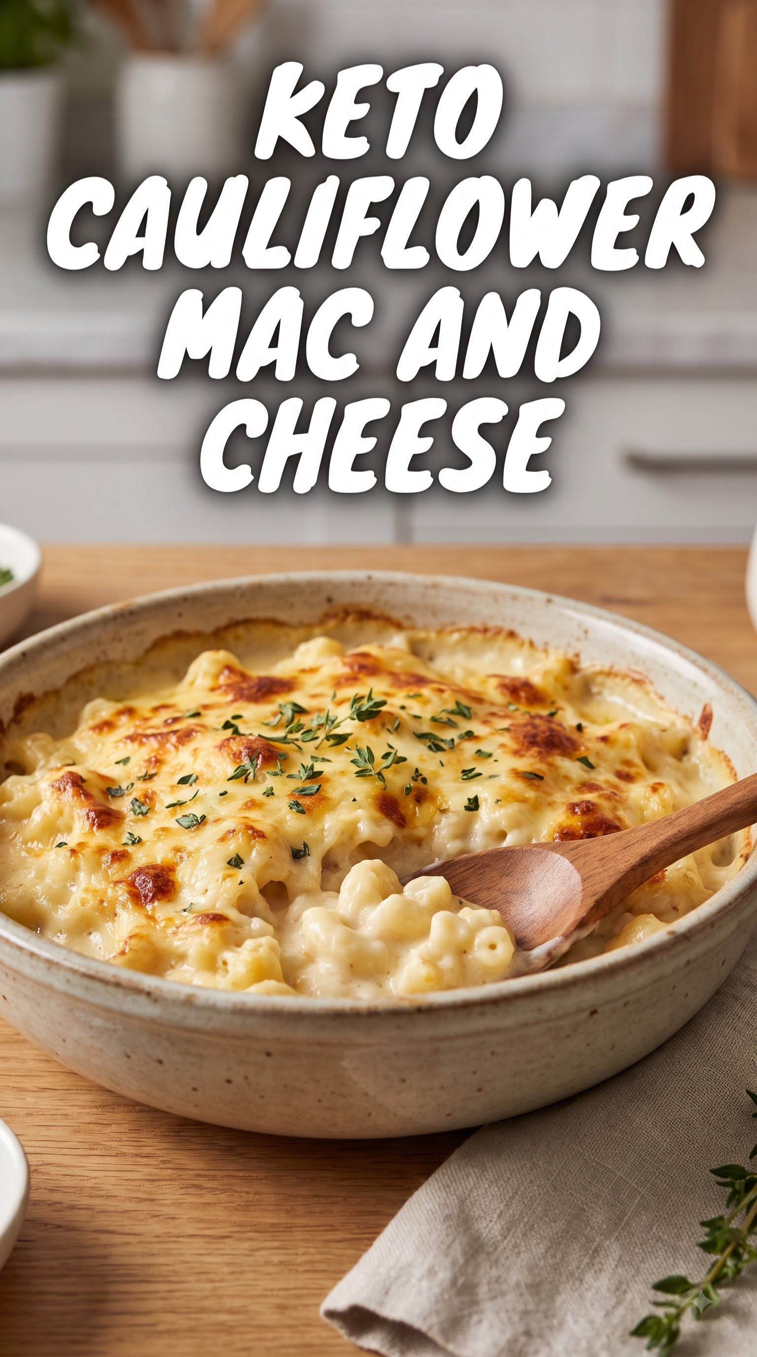 keto cauliflower mac and cheese